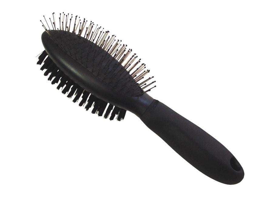 Natural Hair Bristle Brush: Double-Sided Brush
