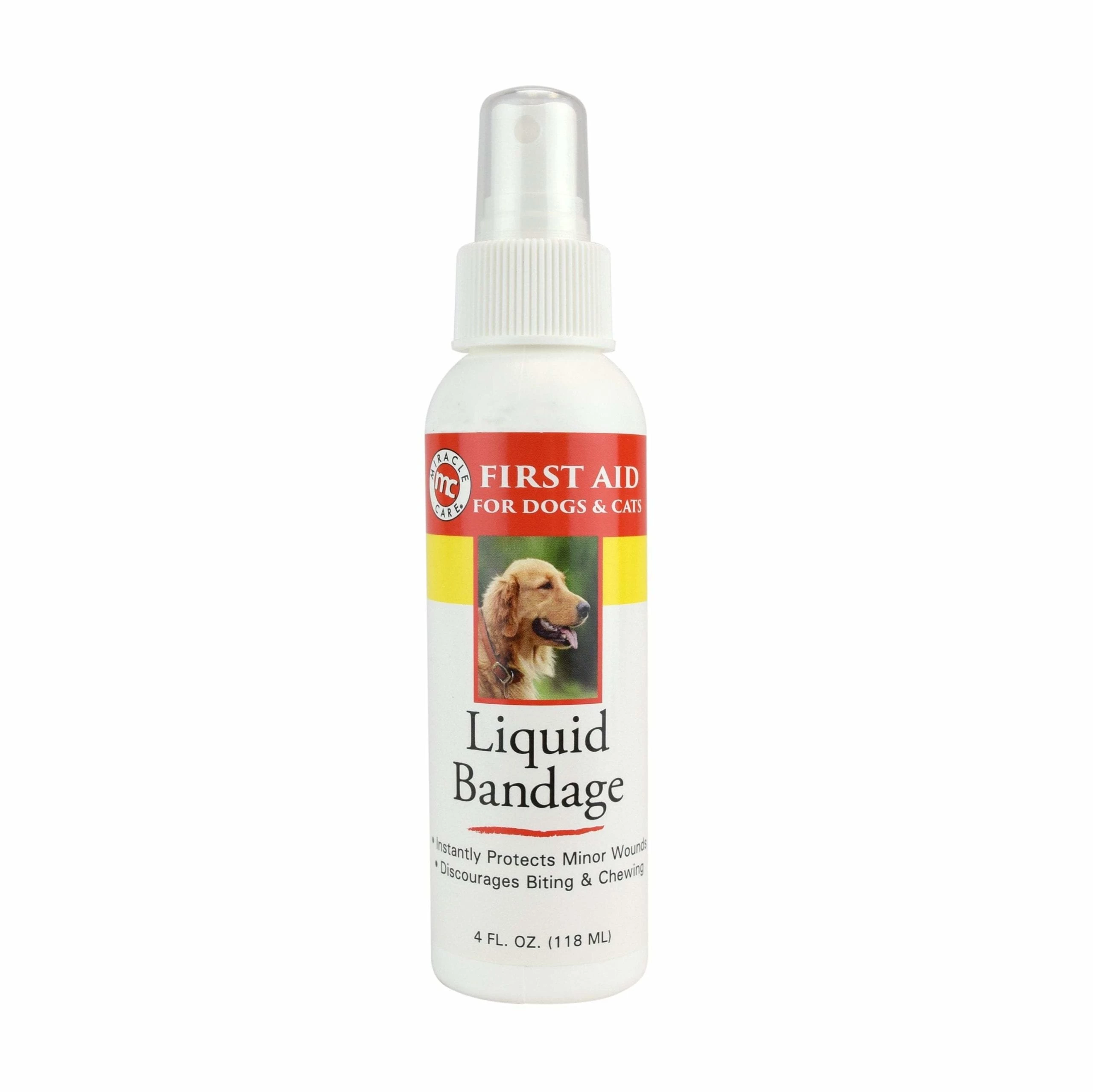 Liquid Bandage Spray Miracle Care Pet Products