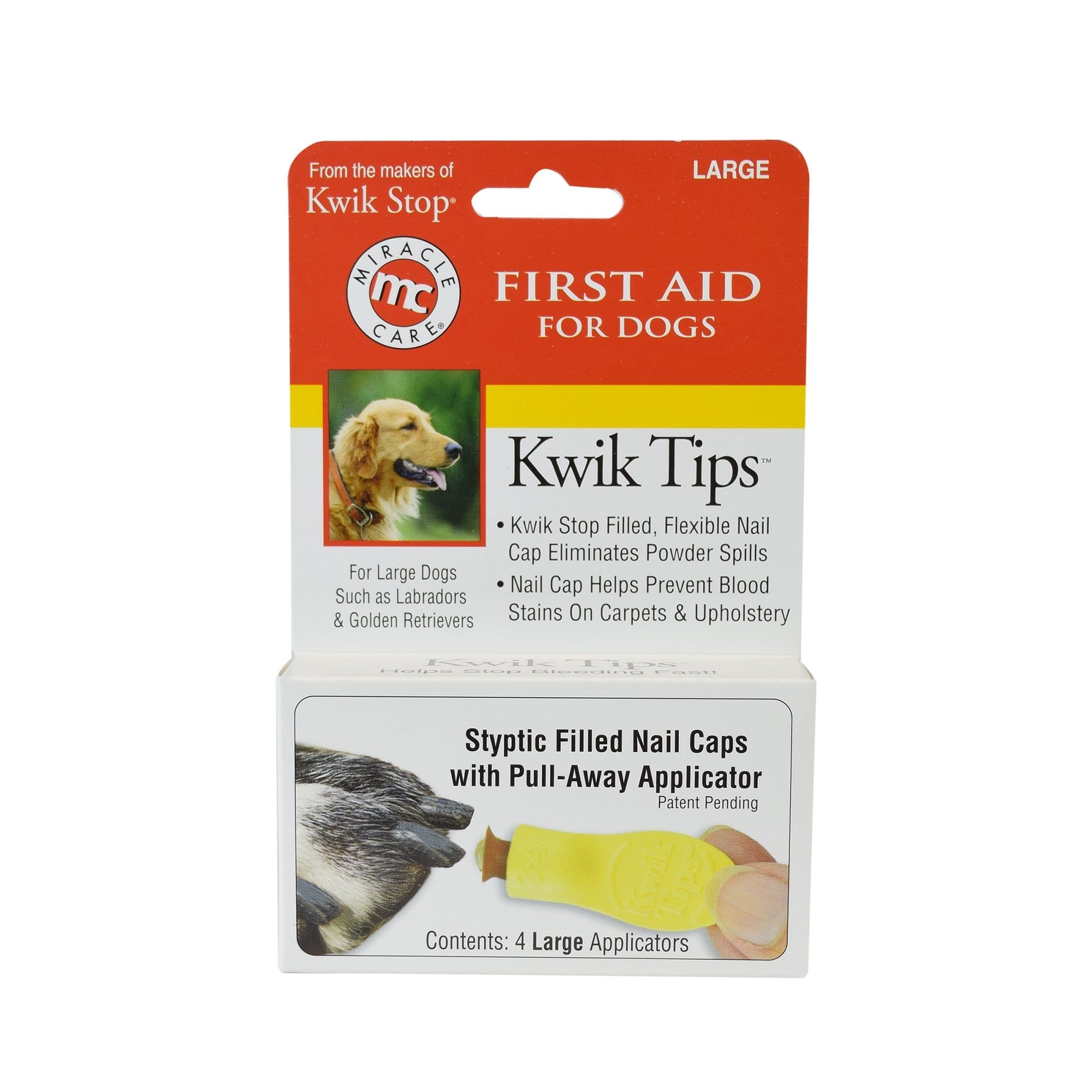 Kwik Stop Professional Pet Groomers Mobile Kit Styptic Powder Applicator &  Swabs - My Poochie's Paradise